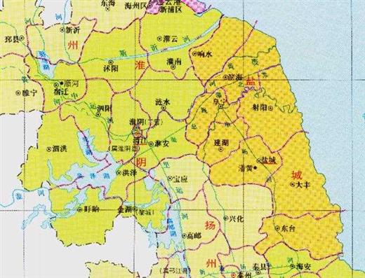 江苏省的区划变动13个地级市之一盐城市为何有9个区县