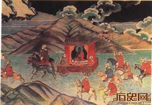 《文成公主入藏图》