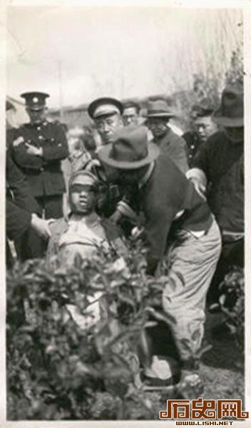 [多图]三十年代旧上海绞刑连拍照