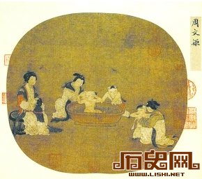 古代盛夏如何戏水纳凉：民间男女老小裸体同浴