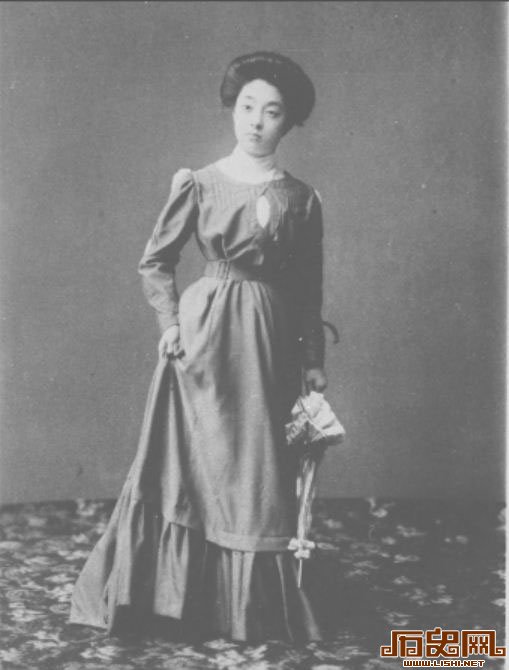 1908年日本的清纯艺妓旧照