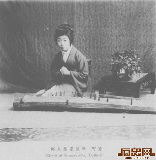 1908年日本的清纯艺妓旧照