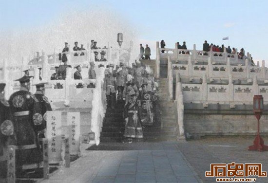 北京城百年穿越照