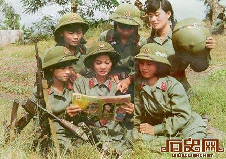 泪洒越南：越战前线女兵的爱情日记(图)