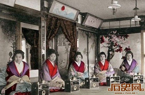 1890年日本妓院罕见老照片