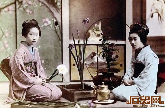 1890年日本妓院罕见老照片