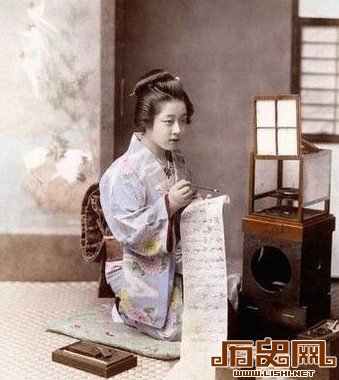 1890年日本妓院罕见老照片