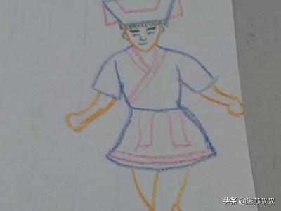 三月三简笔画壮族（三月三的壮族人民服装简笔画）