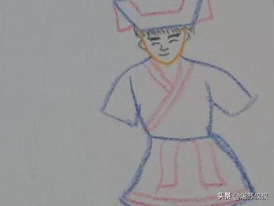 三月三简笔画壮族（三月三的壮族人民服装简笔画）