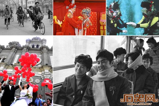 [多图]中国三十五年婚礼变迁史