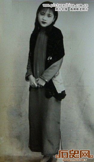 民国时期女子艺术写真照