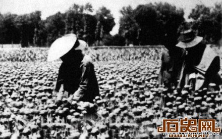日军在华倾销鸦片内幕：强制农民种植鸦片