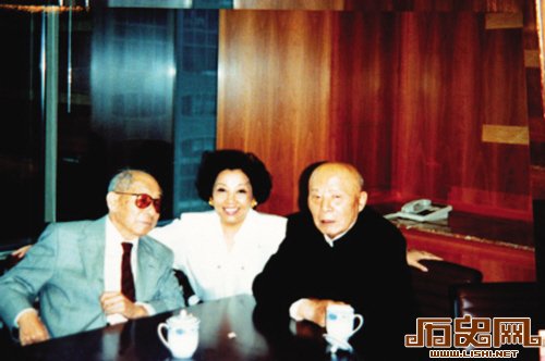 1991年开国上将吕正操赴美看张学良称其“老校长”