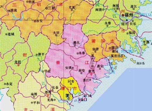 福建省的区划变动，9个地级市之一，泉州市为何有14个区县？