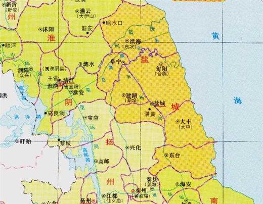 江苏省的区划变动，13个地级市之一，盐城市为何有9个区县？