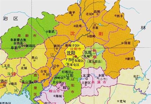 辽宁省的地域调整，14个地级市之一，沈阳市为何有13个区县？