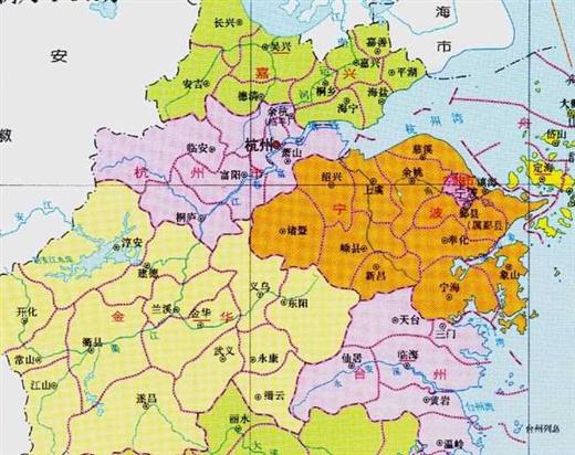 浙江省的区划变动，11个地级市之一，宁波市为何有10个区县？