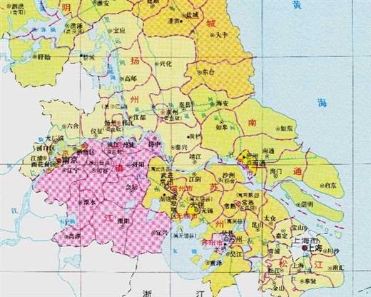 江苏省的区域变动，13个地级市之一，无锡市为何有7个区县？