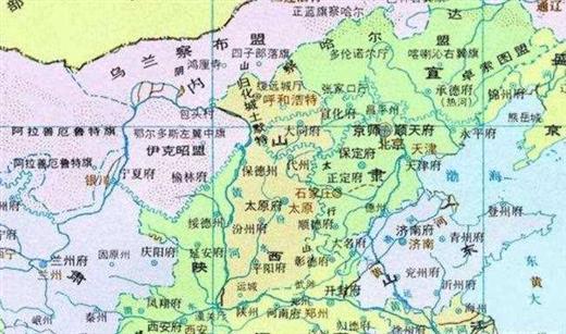 山西与内蒙古的区划变动，山西省12个县，为何划入了内蒙古？