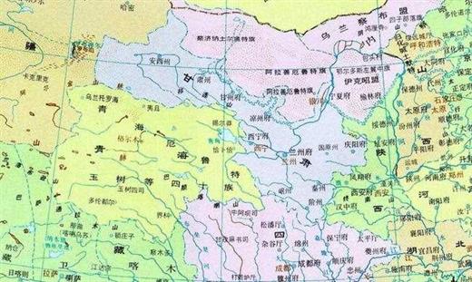 甘肃与青海的区划变动，甘肃省的7个县，为何划入了青海省？