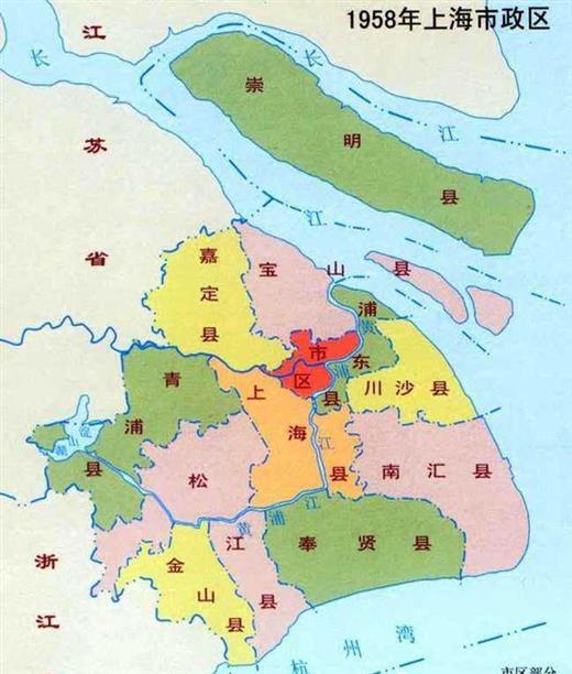 江苏与上海的区划变动，江苏省的10个县，为何划入了上海市？