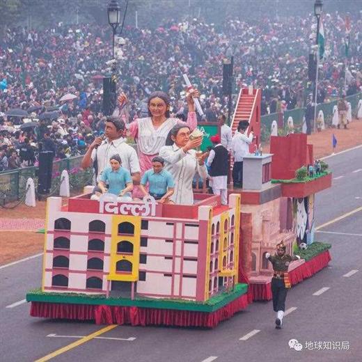 今年的印度阅兵，越来越好玩了！｜地球知识局