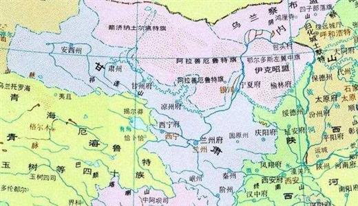 甘肃与宁夏的区划变动，1958年，甘肃省17个县，为何划入宁夏？