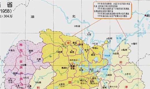 湖北与湖南之间换地，湖北省80多个乡村，为何划入了湖南省？