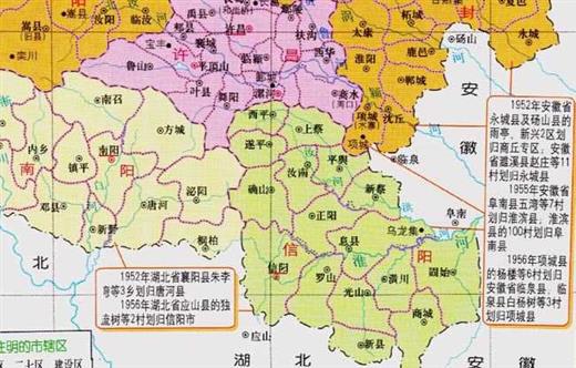 河南与湖北之间换地，河南省100多个乡村，为何划入湖北省？