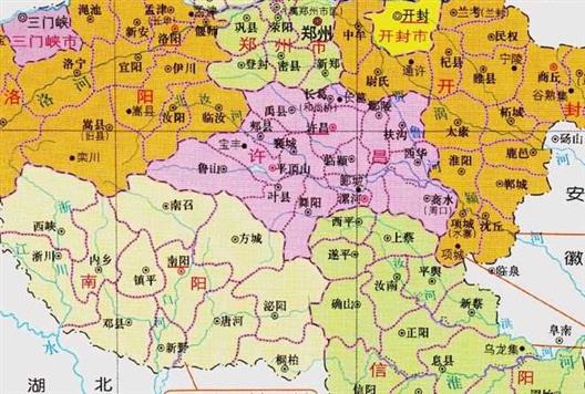 河南省的平顶山市，3个地区拼接而成，为何有10个区县？