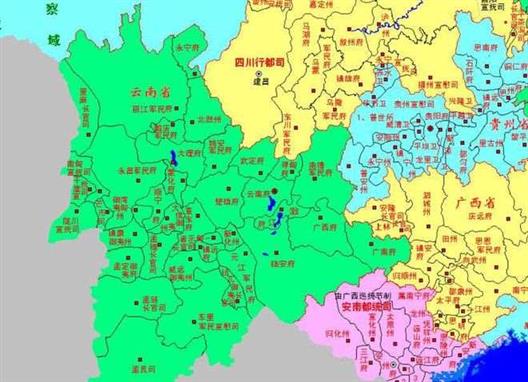 云南与四川的区划变动，四川省的7个县，为何划入了云南省？