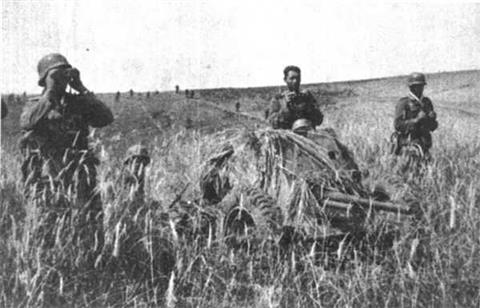 1944年，7月和8月的那些日子里，我们成了撤退专家