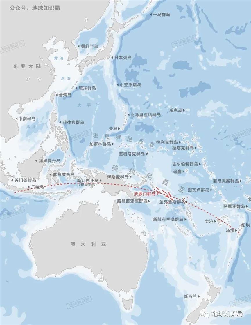 所罗门群岛，突然重要起来了？｜地球知识局