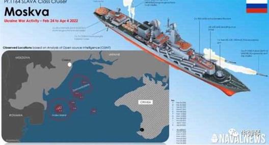 俄海军遭遇开战以来最惨重损失，黑海舰队旗舰被摧毁！