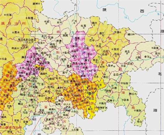 四川省的区划变动，18个地级市之一，南充市为何有9个区县？