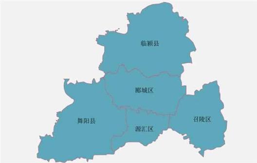 河南省的区划变动，17个地级市之一，漯河市为何有5个区县？