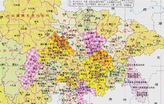 四川省的区划变动，30多年时间，为何29个县划入了重庆市？