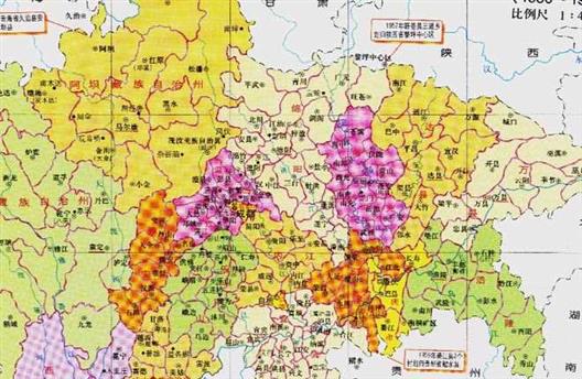 四川省的区划变动，18个地级市之一，绵阳市为何有9个区县？