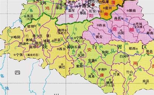 陕西省的区划变动，10个地级市之一，汉中市为何有11个区县？