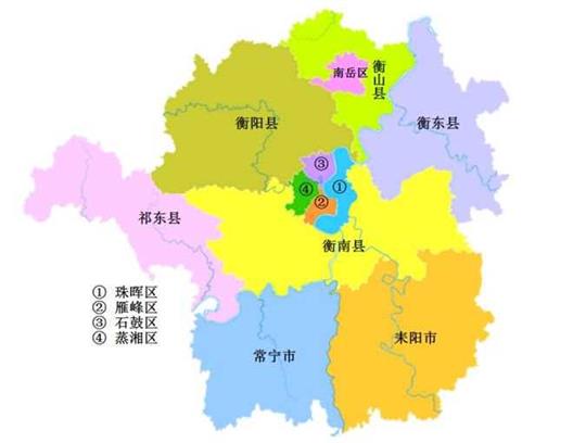 湖南省的区划变动，13个地级市之一，衡阳市为何有12个区县？