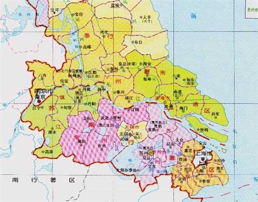 江苏省的区划变动，13个地级市之一，常州市为何有6个区县？