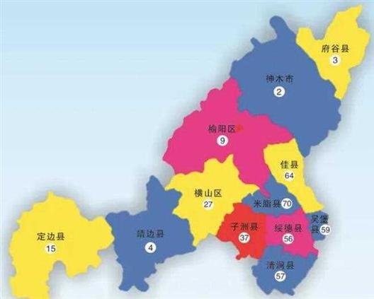 陕西省的区划变动，10个地级市之一，榆林市为何有12个区县？