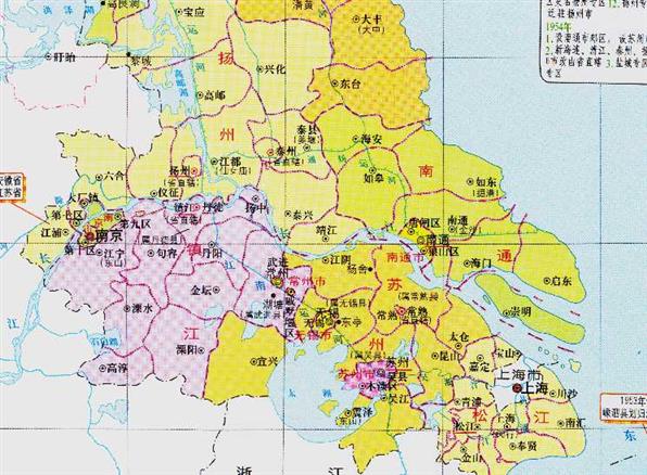 江苏省的区划变动，13个地级市之一，镇江市为何有6个区县？