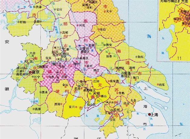 江苏省的区划变动，13个地级市之一，镇江市为何有6个区县？