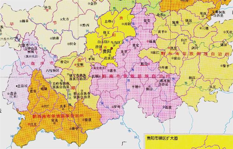 广西与贵州的区划调整，广西的6个县，为何分给了贵州省？