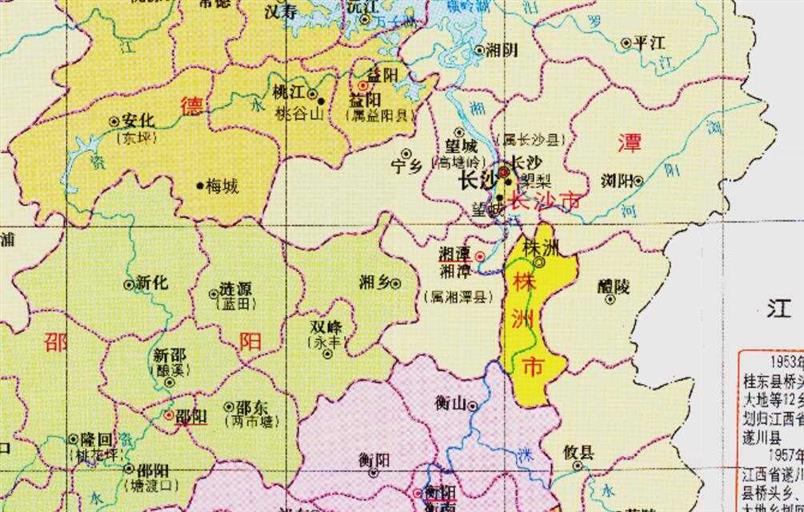 湖南省的区划变动，13个地级市之一，株洲市为何有9个区县？