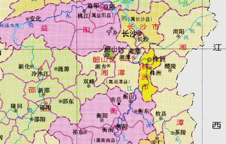 湖南省的区划变动，13个地级市之一，株洲市为何有9个区县？