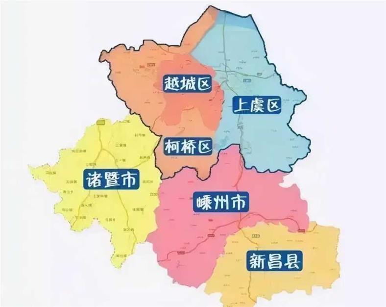 浙江省的区划变动，11个地级市之一，绍兴市为何有6个区县？