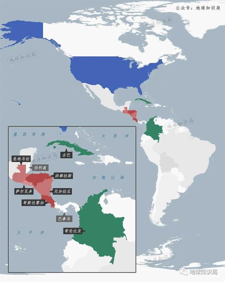 这群国家离美国太近，离天堂太远｜地球知识局