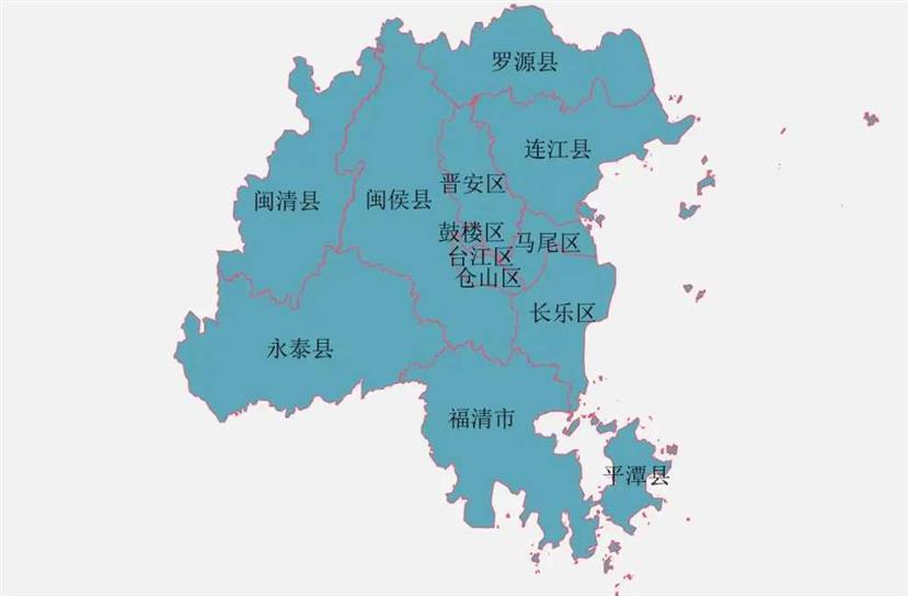 福建省的区划变动，9个地级市之一，福州市为何有13个区县？